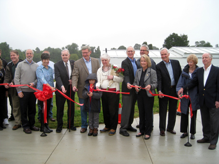 Roll-Top Observatory Ribbon Cutting Ceremony Oct 1, 2016