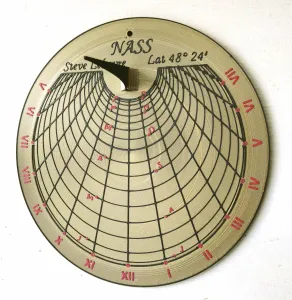 Habermel Sundial in Bronze PLA 