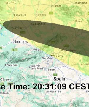Trio of Solar Eclipses in Spain