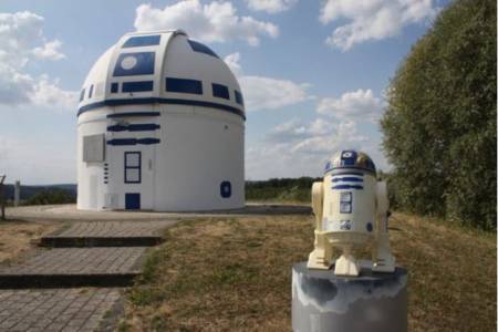 Germany Observatory Gets Unusual Paint Over