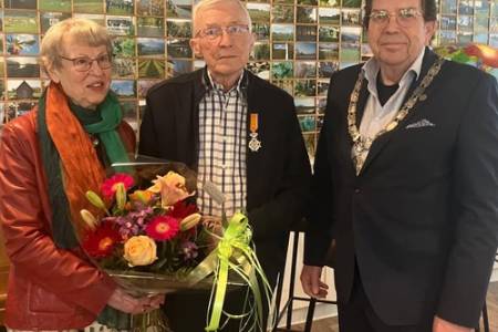 Frans Maes Received a Royal Decoration